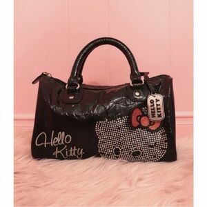 2010 Hello Kitty Black and Red Satchel